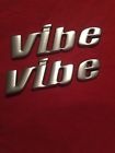 75428-01010 75427-01060 Pontiac Vibe Side Door Emblems Logo Used Set Of