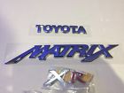 75442-02080 Toyota Matrix Xr Rear Emblem Trunk Logo Genuine Chrome