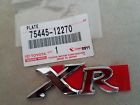 75445-12270 7544512270 Toyota Matrix Xr Rear Trunk Emblem Genuine Oem