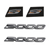 75710-s2a-000 2 75711-s2a-000 Honda Genuine Fender Side Chrome Emblem Badge Right Left Set