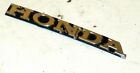 75711-sh3-a00 Honda Civic Vintage Rear Badge Emblem Chrome Black Oem