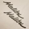 7660545 Chevrolet Vintage Chevy Malibu Emblems Badge Nameplate Oem Used Script