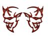 8547414 Cal Custom Demon Redeye Emblem Badge For Dodge Charger Challenger