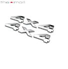 87206 Tocas 2pcs Chrome Emblem