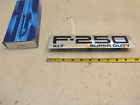 8c3z-16720-b Ford Super Duty Xlt Oem Front Fender Nameplate Emblem