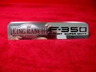 8c3z-16720-k Ford King Ranch Super Duty Fender Emblem