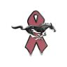 8r3z-16228-aa Ford Original Warriors In Pink Fender Emblem Passenger Side Mustang