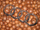 742d 8t0 85 Audi Rings Emblem Chrome Bagde Oem