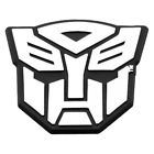 900485 Defenderworx Black And Chrome Autobot Trunk Badge 644096993770