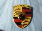 9015692102 Oem Porsche Refinished Crest Gold Black And Red Front Badge