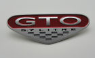 92155831 Pontiac Gto Fender Emblem Badge Reproduction Red Litre