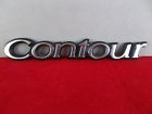 94bbf42528aa Ford Contour Chrome Plastic Trunk Emblem Oem
