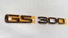 98-05 Gs300 Oem Toyota Lexus Rear Trunk Emblem In Gold Plated 98 99 00 01 02 03 04 05