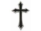 98070 Custom Accessories New Chrome Emblem Cross For 077341102892