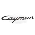 981-559-239-01 - 981 559 239 01 Genuine Porsche Cayman Emblem Matte Black