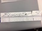 98755903700 987 559 037 00 Genuine Porsche Boxster S Emblem