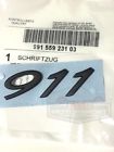 991-559-231-03 - 991 559 231 03 Genuine Porsche Emblem In Matte Black Insigna Logo