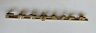 9982 Chrysler Antique Vintage Block New Yorker Gold Metal Emblem