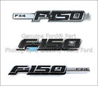 Bl3z9942528a 9l3z16720d 9l3z16720db Ford New Oem Rh Lh Black Badges Tailgate Badge