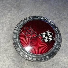 336165 Acdelco Gm Original Equipment Corvette C3 Front Bumper Nose Emblem