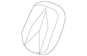 75700-sja-a01 Acura Genuine Emblem