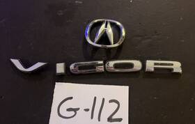 75700-sl5-a01 Acura 92 93 94 Vigor Oem Rear Chrome Emblem Logo Badge Nameplate Trunk Lid