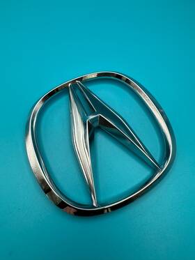 75700-soky-a010-m Acura Oem 2002 2003 3.2 Tl Front Emblem Grille Badge Chrome
