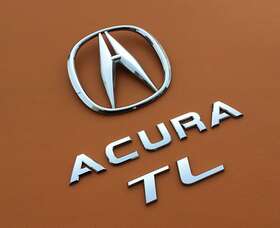 75701-tk4-a000 Acura 2009-2014 Tl Emblem Trunk Logo Badge Set Chrome Oem