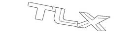 75722-tgv-a01 Acura Genuine Nameplate