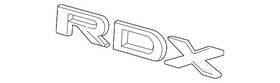 75722-tjb-a01 Acura Genuine Emblem Set Rear Rdx