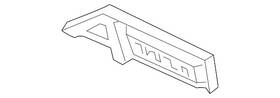 75732-tjb-a01 Acura Genuine Emblem Rear Trunk A-spec