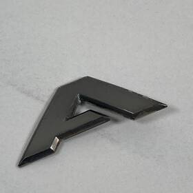 B3211 Acura S3v-1 2001-2006 Mdx Emblem Logo Badge Letter Ftaft Rear Tailgate Gray Chrome