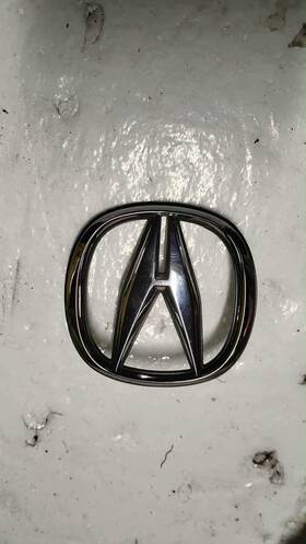 Sl5-1 Acura Emblem Ornament Inch A Chrome Badge Nameplate Oem