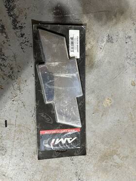 96095p Aeroflow Dynamics #96095p Ami Part# Rear Bow Tie Grill Emblem-polished
