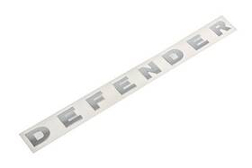 Rov0154 Aftermarket Products Land Rover Front Name Plate Decals Matte Silver Defender Aft