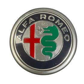50541293 Alfa Romeo Stelvio 2017-2023 Front Grille And Tailgate Emblem/badge Oem