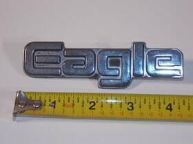 1803340-1-1 Amc Vtg 1980-1988 Eagle Jeep Vehicle Fender Emblem Logo Badge
