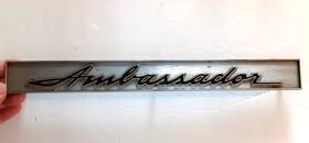 3482790 Amc Rambler 1963 Ambassador # Rear Trunk Or Front Grille Emblem
