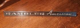 3509704 Amc Original 1964-1965 Rambler American Trunk Emblem Badge