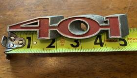 3632516 Amc Vtg 1971 72 73 Javelin 401 Vehicle Fender Emblem Badge Oem