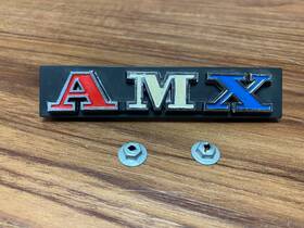 3633536 Amc Rambler 1971 72 73 1974 Javelin Amx Emblem Original With Black Plate