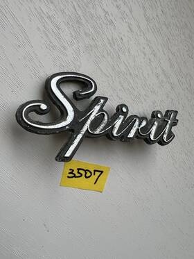 3731070 Amc 1979 1980 1981 1982 1983 Spirit Fender Emblem Nameplate Badge