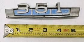 C9gb-16c-144-a Amc 1969 Vintage Ford Torino Fairlane Ranchero 351 Emblem Fomoco