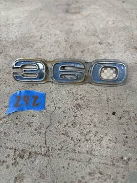 3631541 American Motors Rare Amc 360-v8 Amx Javelin Fender Emblem - Oem