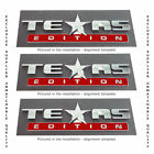Amp-85100-223x3 Gm Set Of Texas Edition Emblem Chevy Silverado Sierra Truck