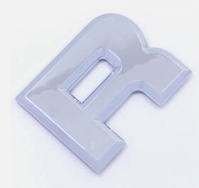 F2tb-9940282-ca Ap 92 93 94 95 96 Ford F-150 F-250 F-350 Tail Gate R Emblem Nameplate Badge Letter