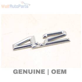 4b0853743n Audi 2001-2002 S8 - Trunk Emblem / Badge 4.2