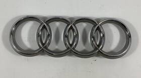 4e0-853-742 Audi 2004-2008 A4 Rear Trunk Lid Center Chrome Emblem Badge Logo 4e0853742 Oem