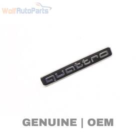 4g0853736e Audi 2016-2020 Q7 4m - Front Grille Emblem / Badge Quattro