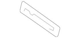 4g8-853-736-b-2zz Audi Genuine Nameplate